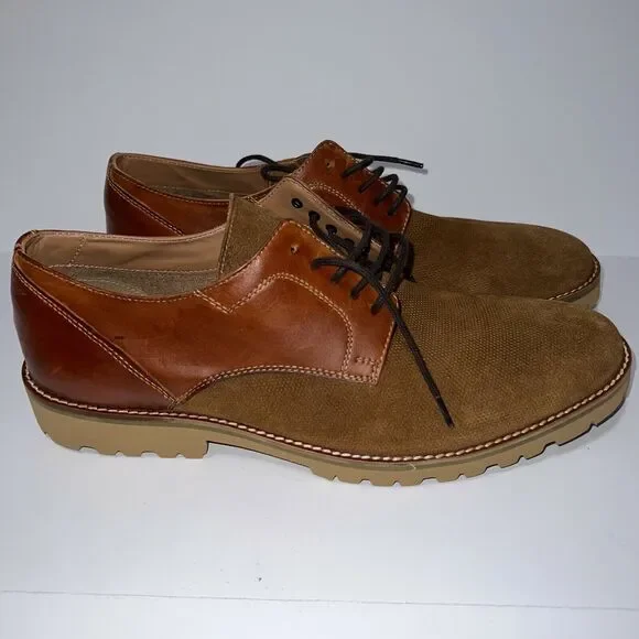 Steve Madden | Shoes | Kaan Steve Madden Mens Cognac Brown Oxford Casual  Dress Shoes Size 3 D New | Poshmark